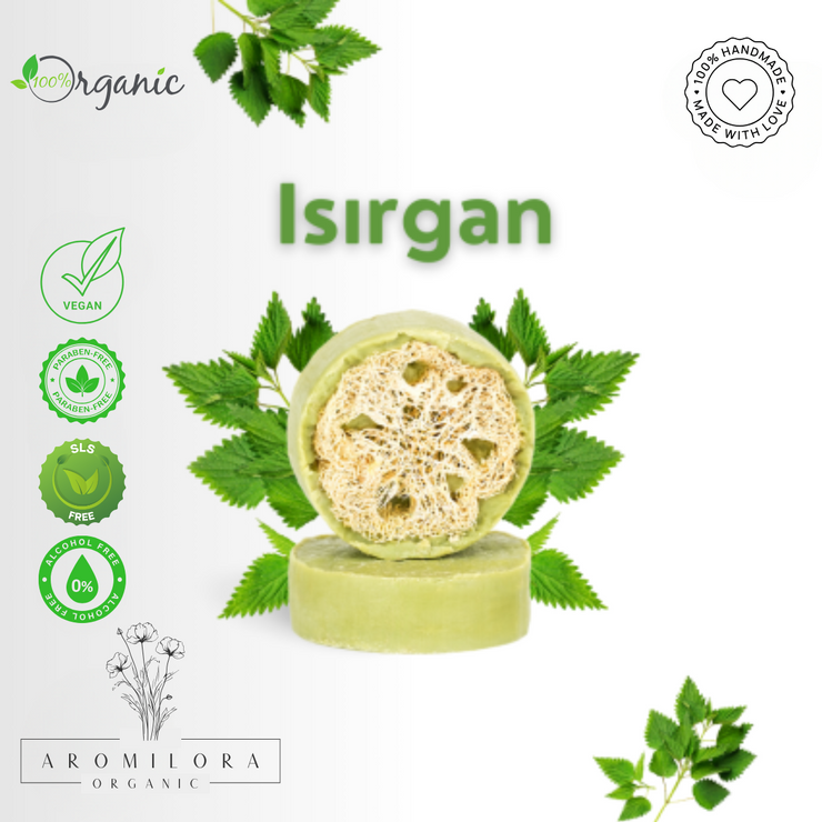 Aromilora - 5’li 1 KG Lifli Doğal Isırgan Sabunu