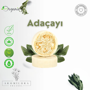 Aromilora -  5’li 1 KG Lifli Doğal Adaçayı Sabunu